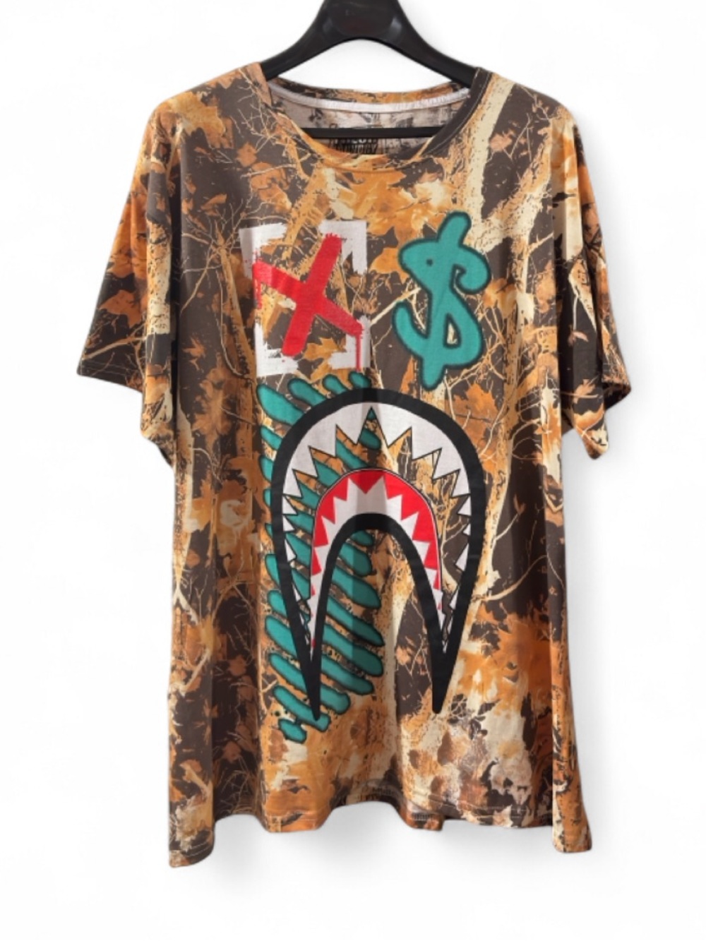 Camo Streetwear BAPE-Design Graphic T-shirt Size Men’s 2XL (NWT)